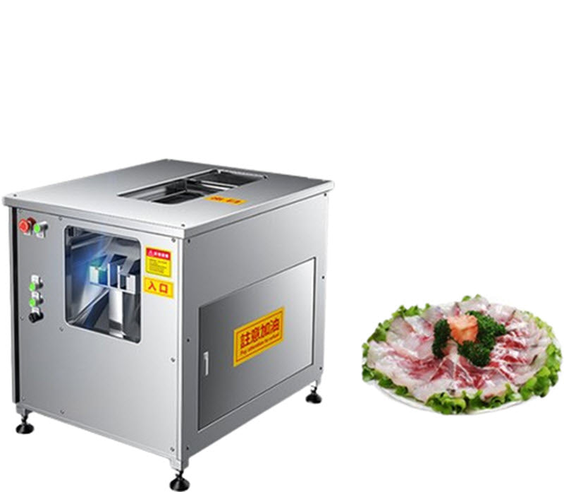 เครื่องหั่นปลาอัตโนมัติ รุ่นพิเศษ ขนาดเล็ก เหมาะสำหรับปลาเนื้อขาวและปลาเนื้อดำ