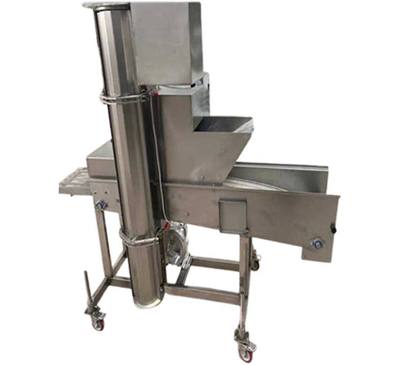 เครื่องห่อแป้งอัตโนมัติ สำหรับไก่กรอบ, ห่อขนมปัง, ห่อแป้งเนยแข็ง, รุ่นอุปกรณ์ครบครัน