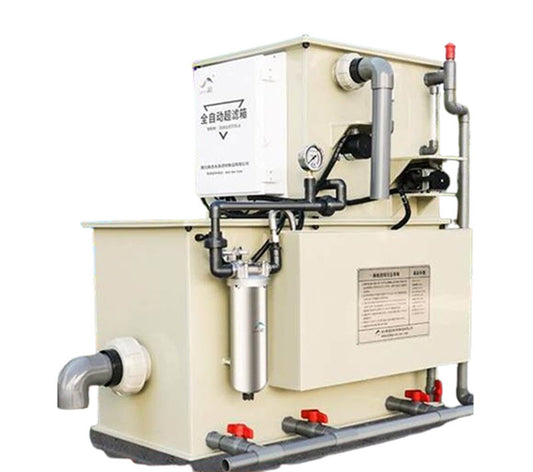 เครื่องกรองน้ำอัจฉริยะสำหรับบ่อปลา ระบบหมุนเวียนอัตโนมัติ ขนาดกะทัดรัด ไม่ต้องทำความสะอาด