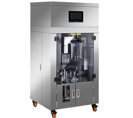 เครื่องบรรจุชาอัตโนมัติแบบดูดสูญญากาศ รุ่นสำหรับชาเขียว ชาอู่หลง ชาขาว ขนาดกะทัดรัด