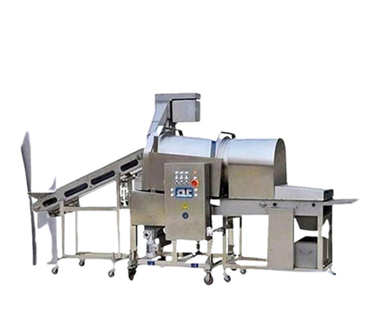 เครื่องโรยแป้งอัตโนมัติ ขนาดเล็ก รุ่นโรยแป้งไก่ กำลังไฟสูง เหมาะสำหรับร้านค้า