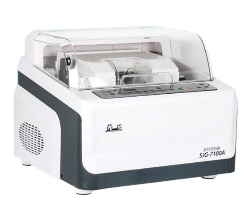 เครื่องขัดเลนส์แว่นตาอัตโนมัติ รุ่น Jinggong 7100 มีหัวจับสามมิติ กันลื่น แข็งแรง ทนทาน