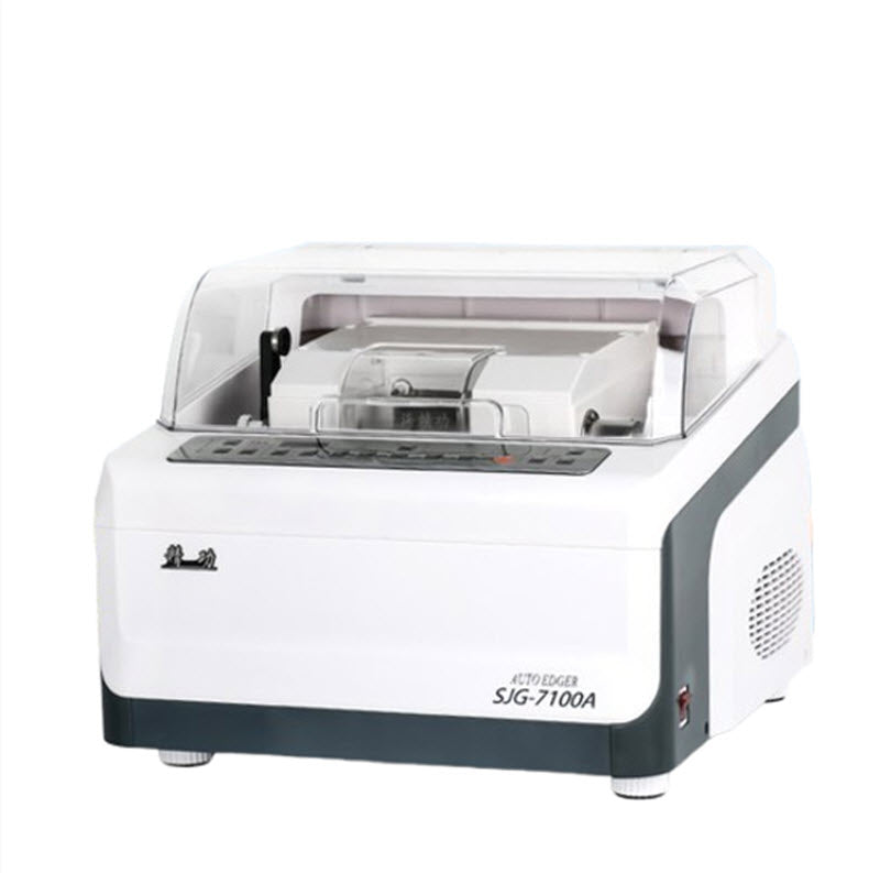 เครื่องขัดขอบอัตโนมัติ รุ่น 7100A อัปเกรด 3 แผ่นทราย หัวจับหมุนได้ ป้องกันการวิ่งแกน