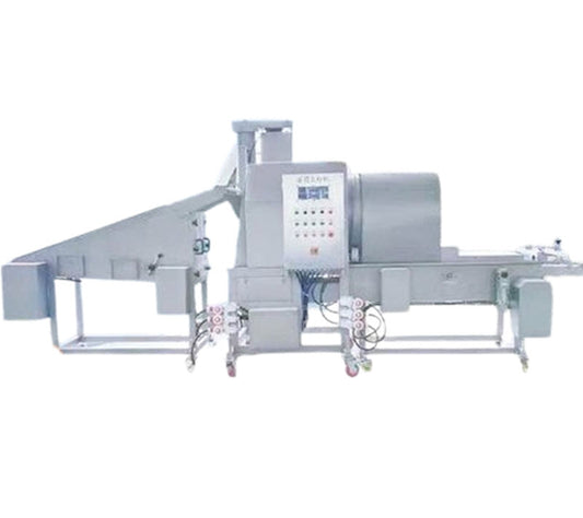 เครื่องโรยแป้งอัตโนมัติ รุ่นใหม่ สำหรับเฟรนช์ฟรายส์และไก่ทอด ขนาดกะทัดรัด ใช้งานง่าย