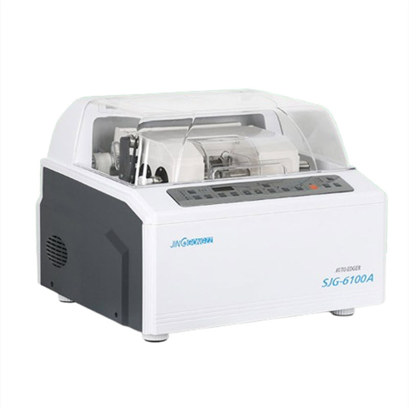 เครื่องขัดเลนส์แว่นตาอัตโนมัติ SJG6100A วัสดุแข็งแรง ขนาดกะทัดรัด ใช้งานง่าย