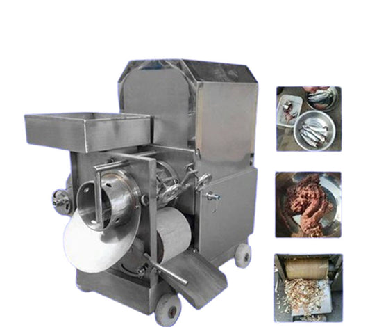 เครื่องบดปลา 150型 รุ่นทำลายกระดูกปลา สำหรับเชิงพาณิชย์ เหมาะสำหรับปลาเหลืองและปลาบลูฟิช