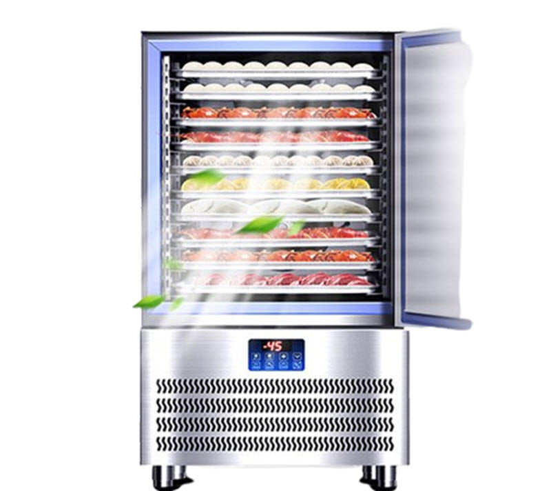 ตู้แช่แข็งเชิงพาณิชย์ รุ่น 麦大厨 ขนาดใหญ่ สำหรับแช่เย็นอาหารทะเล บะหมี่ และเก็บรักษาอุณหภูมิต่ำ