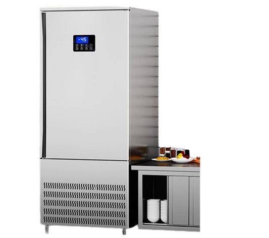 ตู้แช่แข็งเชิงพาณิชย์ -40°C สำหรับเก็บซาลาเปา, เกี๊ยว, ซีฟู้ด ขนาดใหญ่ รุ่นมืออาชีพ