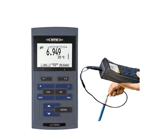 เครื่องวัด pH/mV รุ่น pH3310 พกพาสะดวก จากเยอรมัน สำหรับวัดอุณหภูมิและค่า pH
