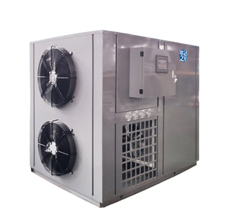 เครื่องอบแห้งชาและอาหาร ระบบความร้อนพลังงานอากาศ ขนาดกะทัดรัด เหมาะสำหรับเห็ดและปลาตากแห้ง