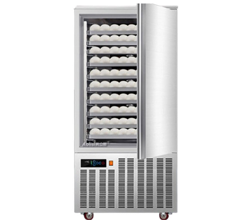 ตู้แช่แข็งเชิงพาณิชย์ ขนาด 200L ระบบลมเย็น สำหรับแช่แข็งอาหารทะเล ขนมจีบ ขนมปัง