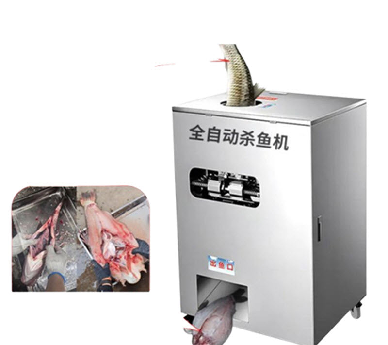 เครื่องฆ่าปลาสมบูรณ์แบบ รุ่นใหญ่ ใช้งานเชิงพาณิชย์ ล้างปลา เปิดท้อง เปิดหลัง ฟังก์ชันหลากหลาย