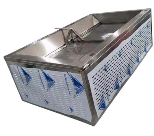 เครื่องทอดน้ำมันเชิงพาณิชย์ ขนาดใหญ่ รุ่นน้ำมัน-น้ำ 150L สำหรับทอด