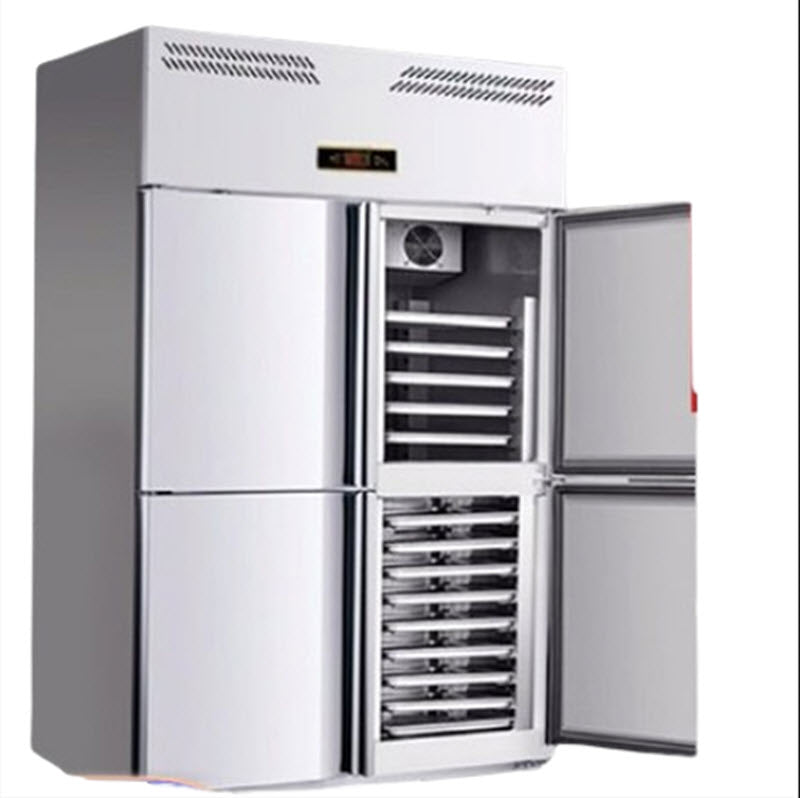 ตู้แช่แข็งเชิงพาณิชย์ ขนาดตั้งพื้น สำหรับทำขนมอบ รุ่นไม่เป็นน้ำแข็ง ระบบลมเย็น