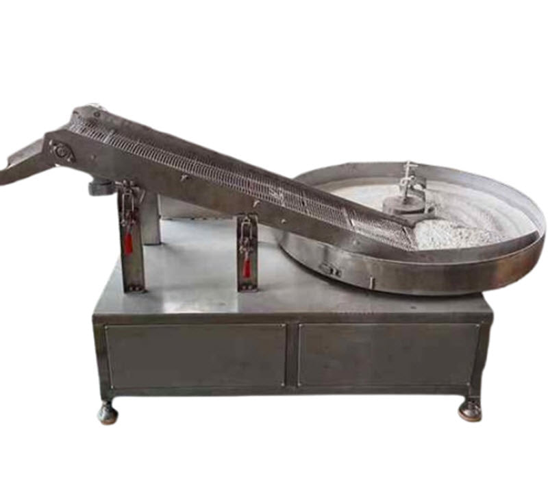 เครื่องปั่นผงปรุงรสแบบอัตโนมัติ ขนาดเล็ก สำหรับขนมขบเคี้ยว รุ่นเชิงพาณิชย์