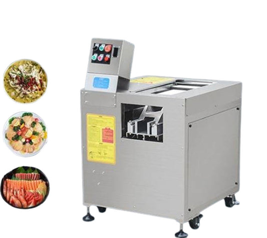 เครื่องหั่นปลาอัตโนมัติ ขนาดเล็ก รุ่นไฟฟ้า สไลซ์เนื้อปลาและผักดอง ใช้งานเชิงพาณิชย์