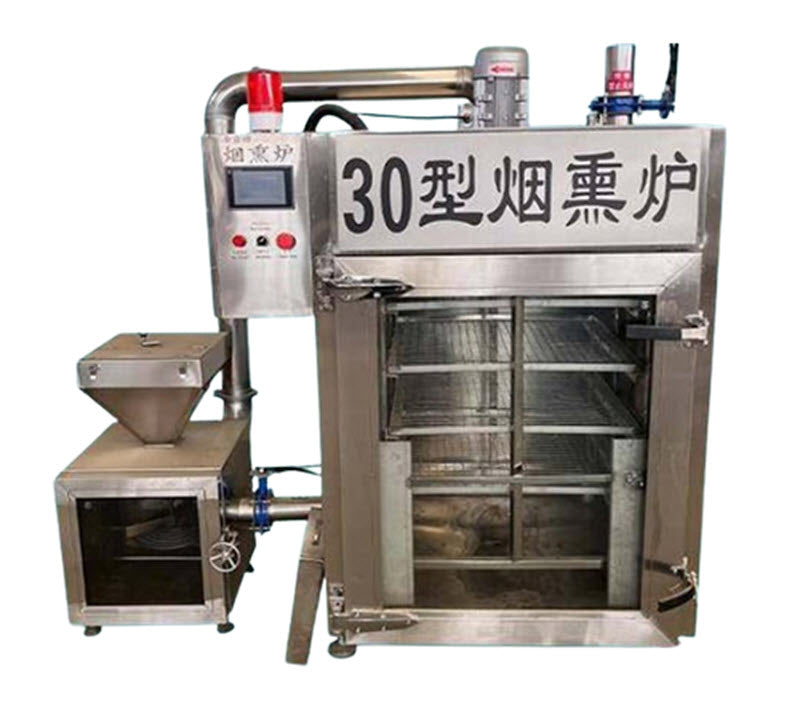 เครื่องรมควันอัตโนมัติ ขนาดใหญ่ สำหรับผลิตภัณฑ์จากเต้าหู้และไส้กรอก รุ่นใหม่