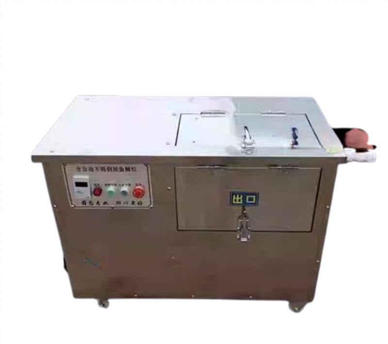 เครื่องขูดเกล็ดปลาอัตโนมัติ ขนาดใหญ่ ใช้งานเชิงพาณิชย์ รุ่นมืออาชีพ