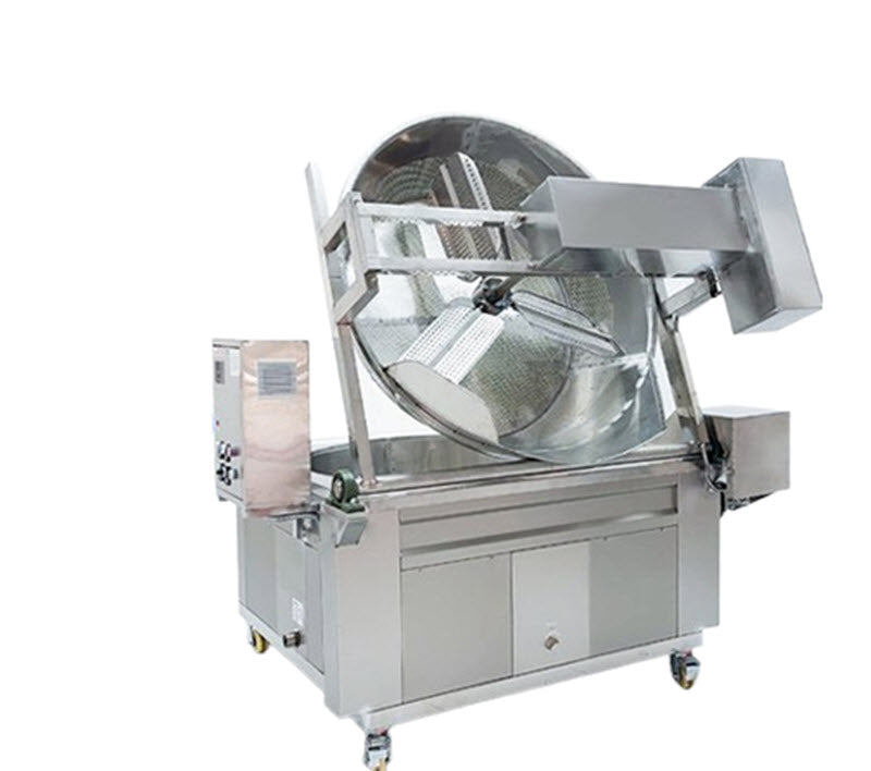 หม้อทอดอัตโนมัติขนาดใหญ่ 30L สำหรับทำอาหารเชิงพาณิชย์ รุ่นอุตสาหกรรม ระบบผสมอัตโนมัติ