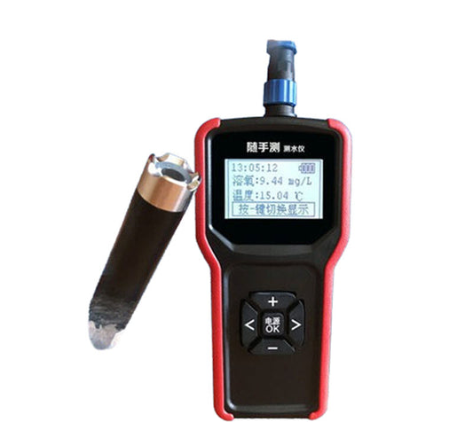 เครื่องวัดออกซิเจนในน้ำพกพา ขนาดเล็ก วัดได้ทั้งน้ำจืดน้ำเค็ม แม่นยำ ใช้งานง่าย รุ่นฟลูออเรสเซนต์