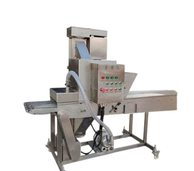 เครื่องเคลือบเกล็ดขนมปังอัตโนมัติ รุ่นสำหรับเชฟ - ใช้กับไก่และปลา ขนาดพาณิชย์