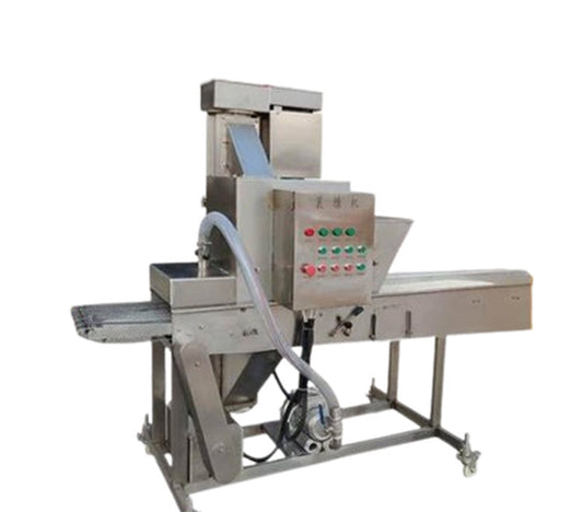 เครื่องเคลือบเกล็ดขนมปังอัตโนมัติ รุ่นสำหรับเชฟ - ใช้กับไก่และปลา ขนาดพาณิชย์