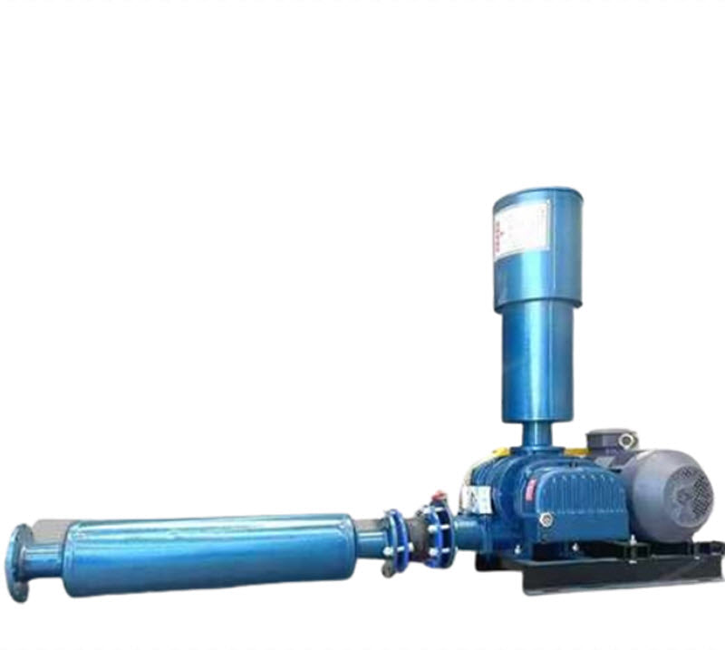 ปั๊มลมสามใบใบพัด 2HP สำหรับเลี้ยงปลา ออกซิเจนสูง เครื่องบำบัดน้ำเสีย ขนาดใหญ่