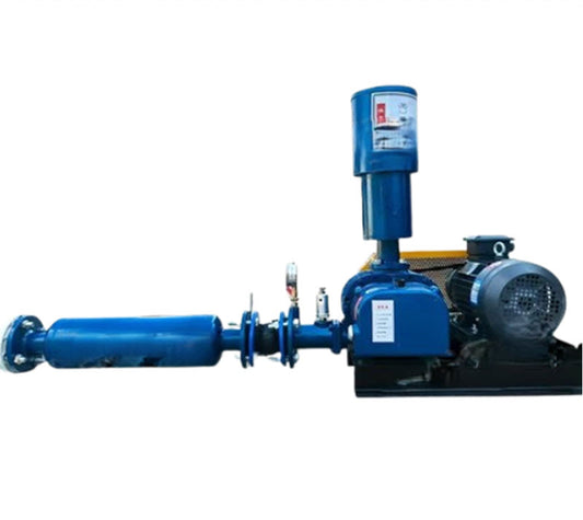 ปั๊มเพิ่มออกซิเจนสามใบพัด 3 เฟส กำลังไฟสูง สำหรับเลี้ยงปลา ขนาดใหญ่ เหมาะสำหรับบ่อปลา