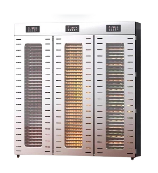 เครื่องอบแห้งพาณิชย์ขนาดใหญ่ สำหรับผลไม้ สมุนไพร เห็ด กุ้ง ปลา รุ่นอุตสาหกรรม