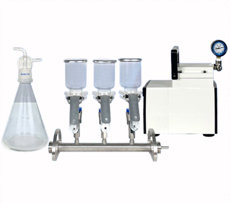 เครื่องกรองน้ำสแตนเลส 3 หลัก รุ่น 旌斐 สำหรับการตรวจสอบแบคทีเรีย Pseudomonas - กรองคุณภาพสูง