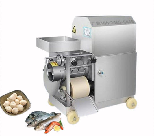 เครื่องแยกเนื้อปลาและปูอัตโนมัติ รุ่น 旭众 ขนาดพาณิชย์ สำหรับแยกเนื้อปลา ออกแบบมาเพื่อลดการติดของปลา