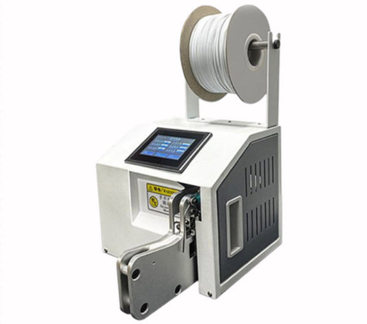 เครื่องบรรจุสายรัดอัตโนมัติ รุ่นใหม่ สำหรับขนมปังและลูกอม วัสดุทนทาน ขนาดกะทัดรัด