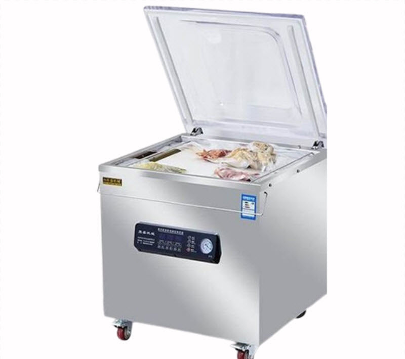 เครื่องซีลสูญญากาศขนาดใหญ่ รุ่น泉盛 สำหรับแพ็คเกจทั้งแห้งและเปียก ใช้งานอัตโนมัติ