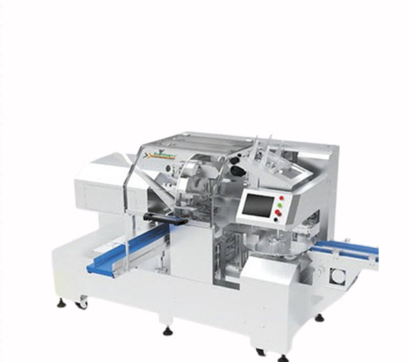 เครื่องบรรจุถุงอัตโนมัติ รุ่น松万全 ขนาดเหมาะสำหรับขนมปัง ขนมเค้กและอาหารเม็ด