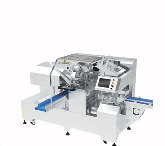 เครื่องบรรจุถุงอัตโนมัติ รุ่น松万全 ขนาดเหมาะสำหรับขนมปัง ขนมเค้กและอาหารเม็ด