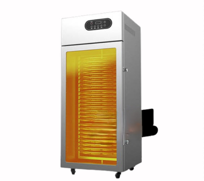 เครื่องอบอาหารขนาดใหญ่ รุ่นหมุน ใช้สำหรับผลไม้ ผัก สมุนไพร ธัญพืช เห็ด ปลา กุ้ง