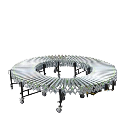 สายพานลำเลียงอัตโนมัติ ขนาดเล็ก รุ่นเก็บพลังงานแบบยืดหดได้ สำหรับขนส่งพัสดุ