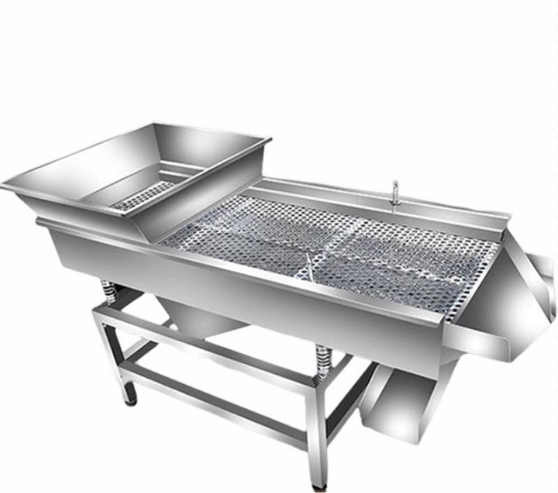 เครื่องสั่นคัดแยกอุตสาหกรรมขนาดเล็ก สแตนเลส รุ่นไฟฟ้า สำหรับคัดกรองชาและวัสดุเบา