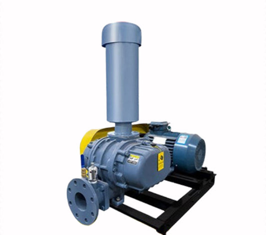 ปั๊มลมขนาดใหญ่ 3 ใบพัด รุ่น正林 แบบสองถัง สำหรับเพิ่มออกซิเจนในบ่อปลา