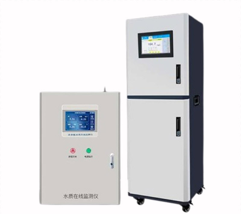 เครื่องวัดคุณภาพน้ำออนไลน์หลายพารามิเตอร์ PH, คลอรีน, ออกซิเจนละลาย สำหรับการเลี้ยงสัตว์น้ำ