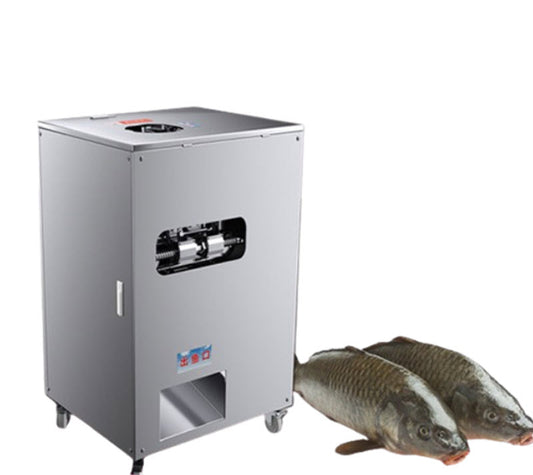 เครื่องฆ่าปลาอัตโนมัติ รุ่นพรีเมียม สำหรับใช้เชิงพาณิชย์ ขนาดกะทัดรัด ฟังก์ชันลอกเกล็ดและเปิดหลัง