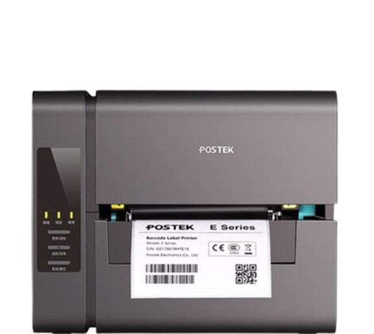 เครื่องพิมพ์บาร์โค้ด Postek E200 ขนาดเล็ก พิมพ์ฉลากไม่ติดผนัง สำหรับงานสำนักงาน