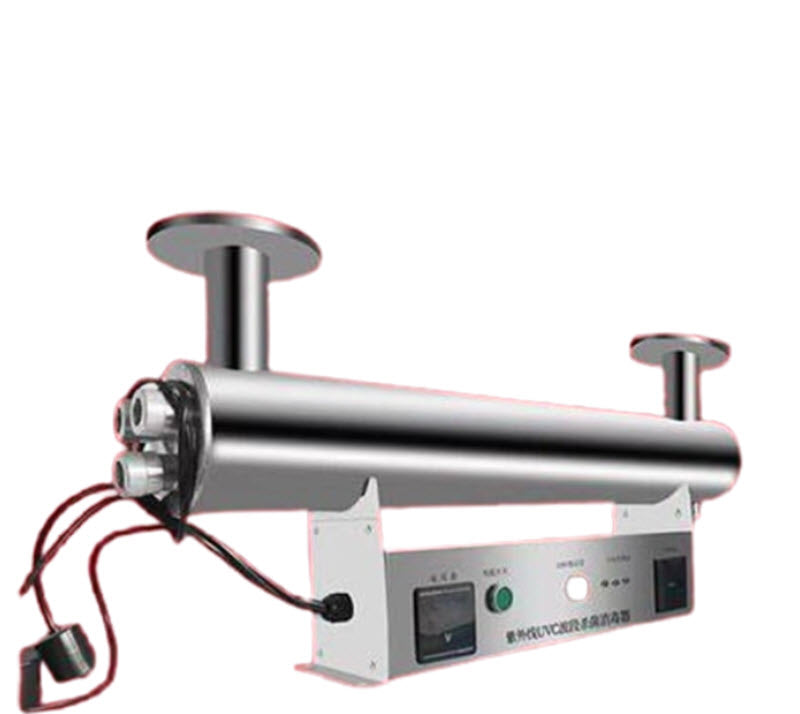 เครื่องกรองน้ำ UV สำหรับสระว่ายน้ำ รุ่นท่อขนาดกลาง ระบบฆ่าเชื้อด้วยรังสี UV
