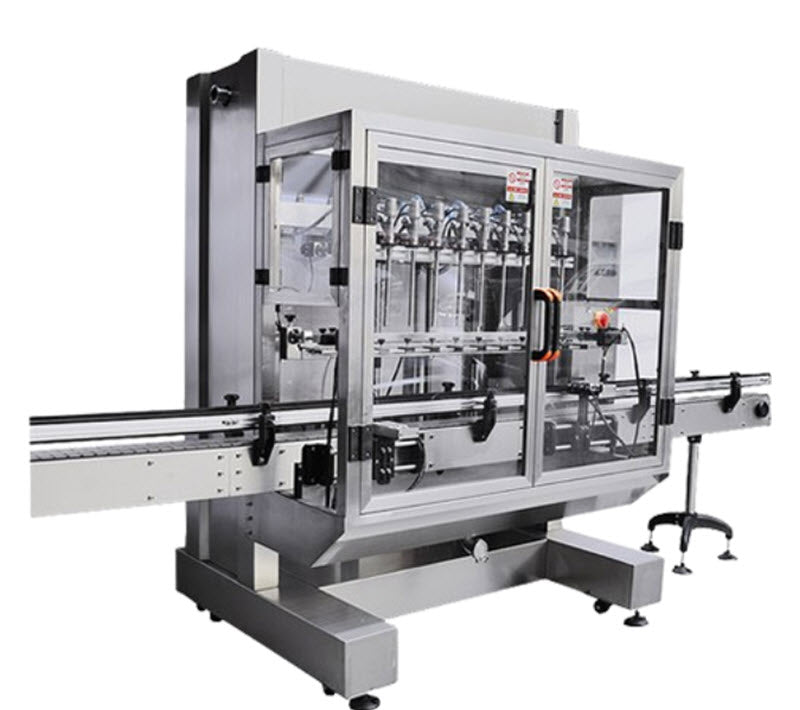 เครื่องบรรจุของเหลวอัตโนมัติ RIFU ขนาดใหญ่ สำหรับน้ำผลไม้, ซอส, สารทำความสะอาด, 220V