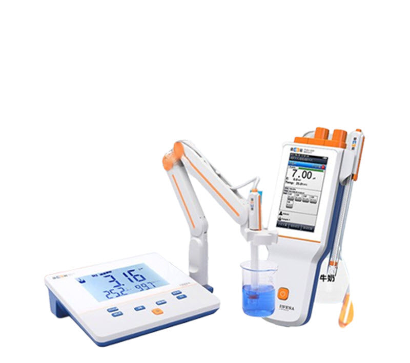 เครื่องวัดค่า pH รุ่น PHS-3C/25 แบบตั้งโต๊ะ จาก Shanghai Leici ใช้งานง่าย วัดค่าแม่นยำ