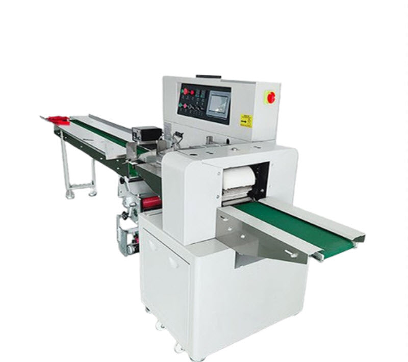 เครื่องบรรจุหีบห่ออัตโนมัติ รุ่นใหม่ สำหรับขนมปัง ขนมหวาน และขนมเค้ก - วัสดุเกรดอาหาร