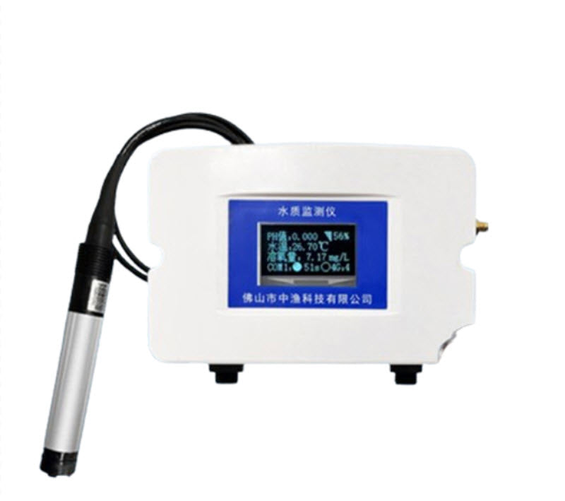 เครื่องวัดคุณภาพน้ำในบ่อปลา ออกซิเจนละลาย PH รุ่นออนไลน์ ตรวจสอบแบบเรียลไทม์