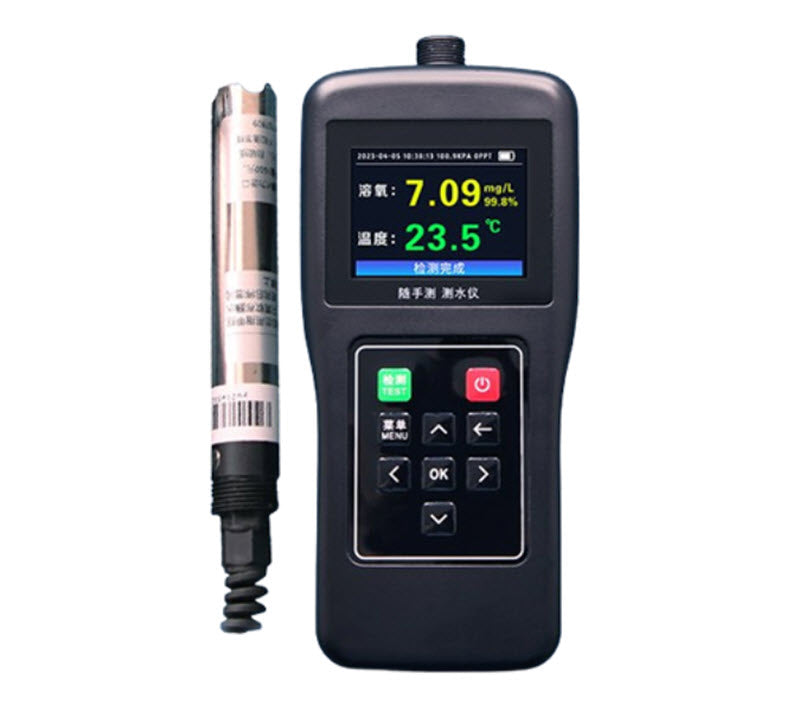 เครื่องวัดออกซิเจนในน้ำแบบพกพา รุ่น Fish วัดคุณภาพน้ำด้วยเทคโนโลยีฟลูออเรสเซนซ์