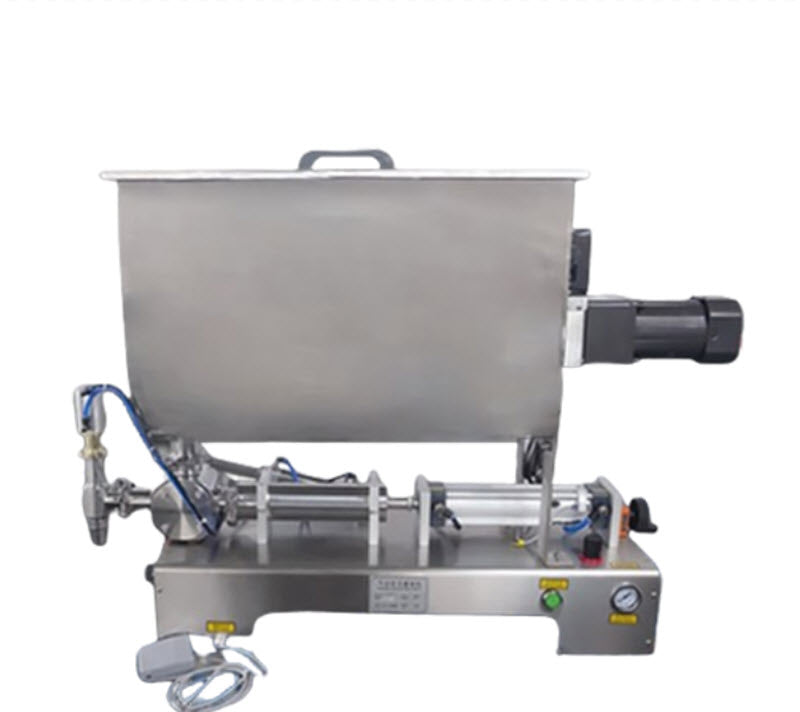 เครื่องบรรจุซอสพริกอัตโนมัติ ขนาดกะทัดรัด สำหรับบรรจุของเหลวและกึ่งของเหลว