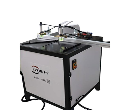 เครื่องตัดอะลูมิเนียม 12 นิ้ว แบบมัลติฟังก์ชัน ตัดมุม 45° 90° สำหรับไม้และอลูมิเนียม